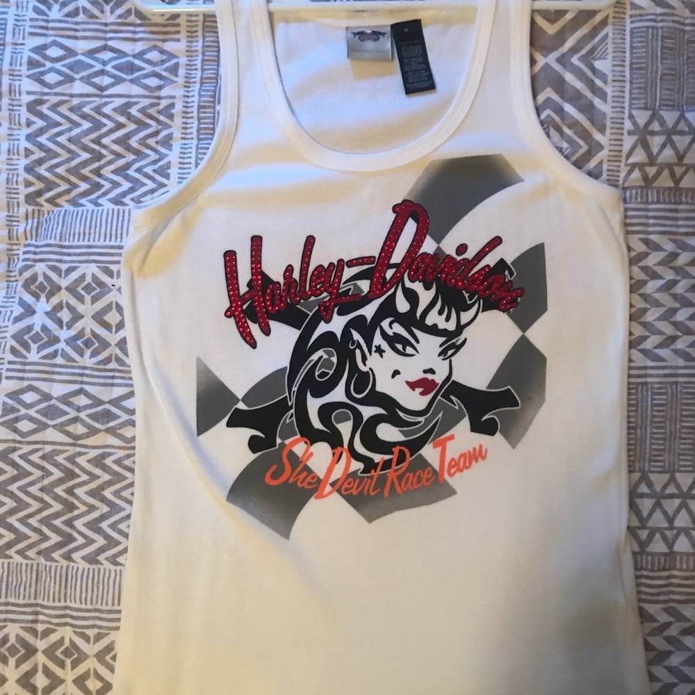 Harley Davidson tank
